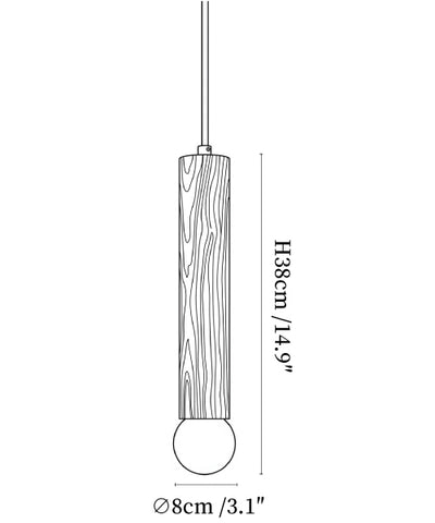 Forma Wood Pendant Lamp