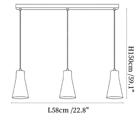 Forma Wood Pendant Lamp