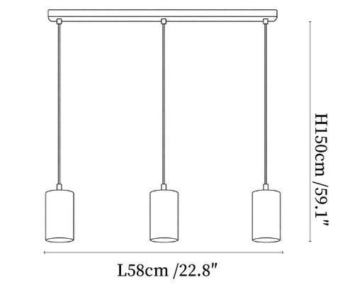 Forma Wood Pendant Lamp