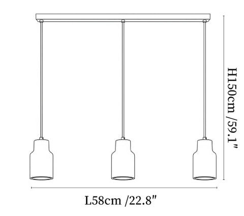 Forma Wood Pendant Lamp