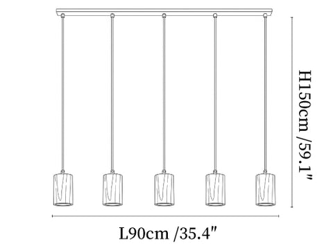 Forma Wood Pendant Lamp