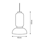 Rice Paper Lantern Pendant Swag Lamp
