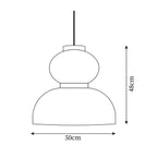 Rice Paper Lantern Pendant Swag Lamp