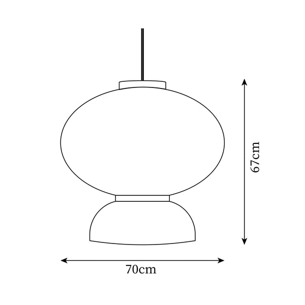 Rice Paper Lantern Pendant Swag Lamp