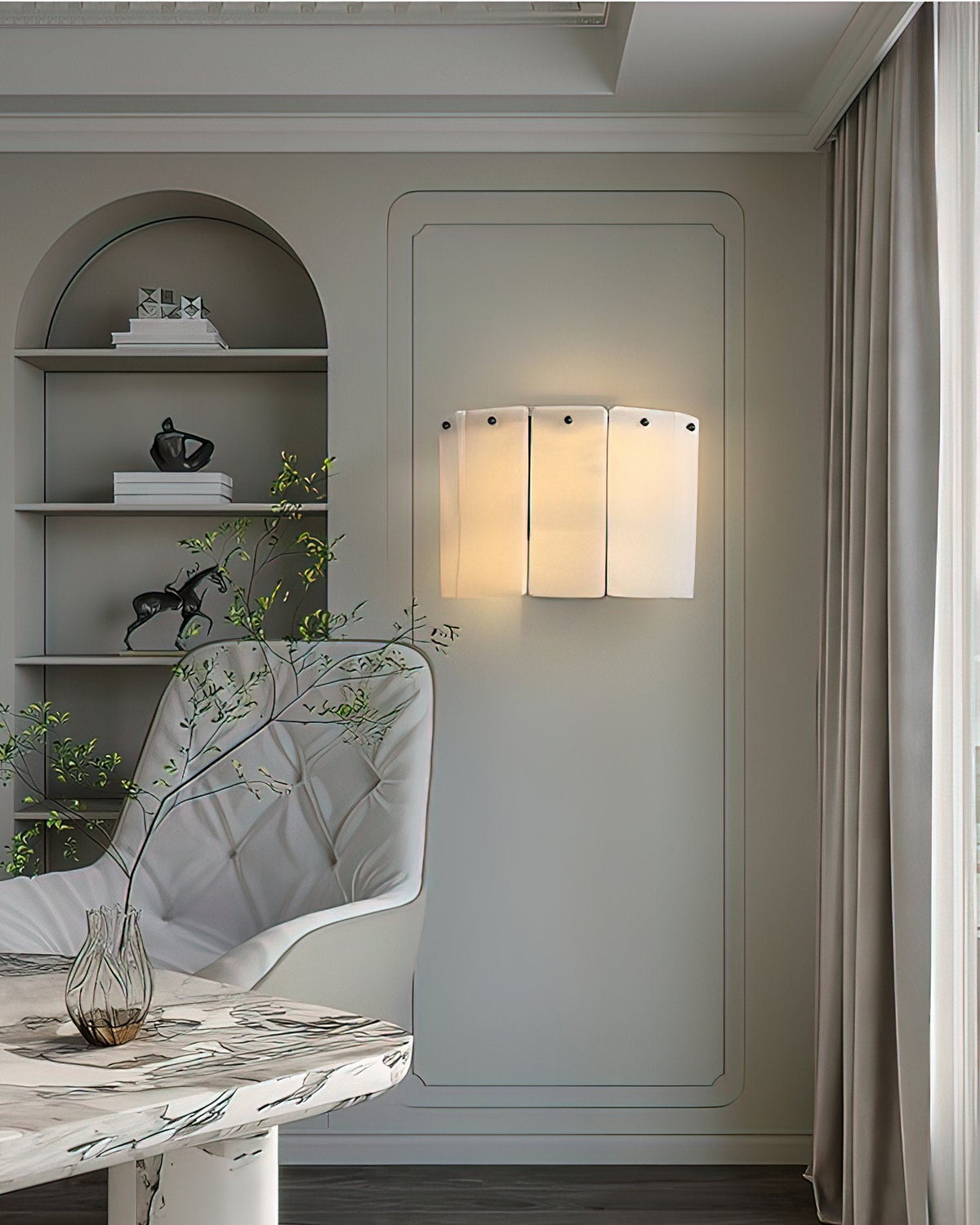 Fractured Wall Sconce