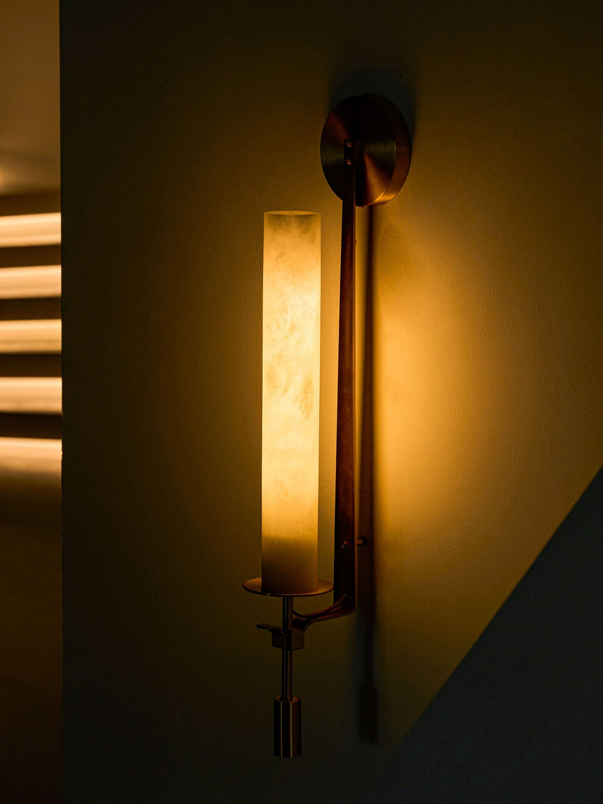 Fontanelle Alabaster Wall Lamp