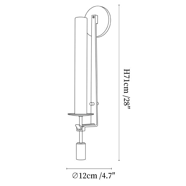 Fontanelle Alabaster Wall Lamp