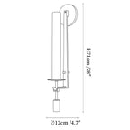 Fontanelle Alabaster Wall Lamp