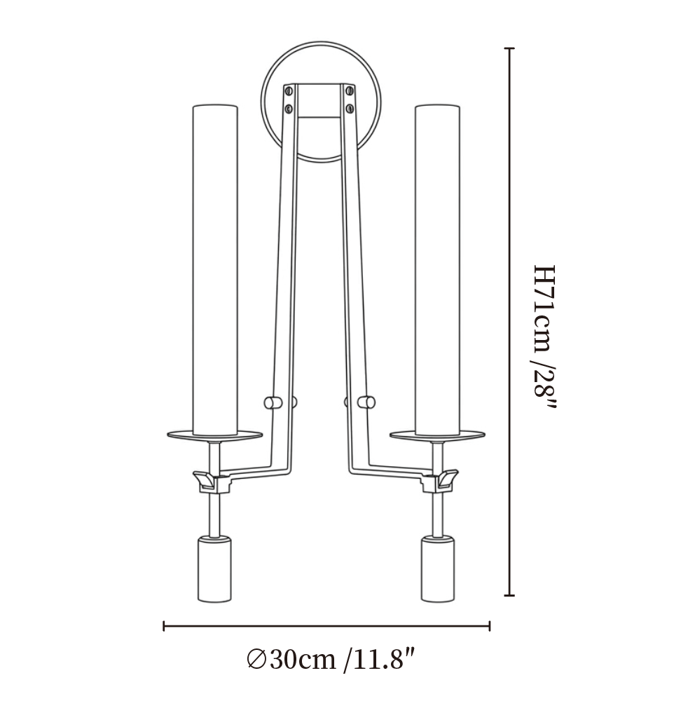 Fontanelle Alabaster Wall Lamp