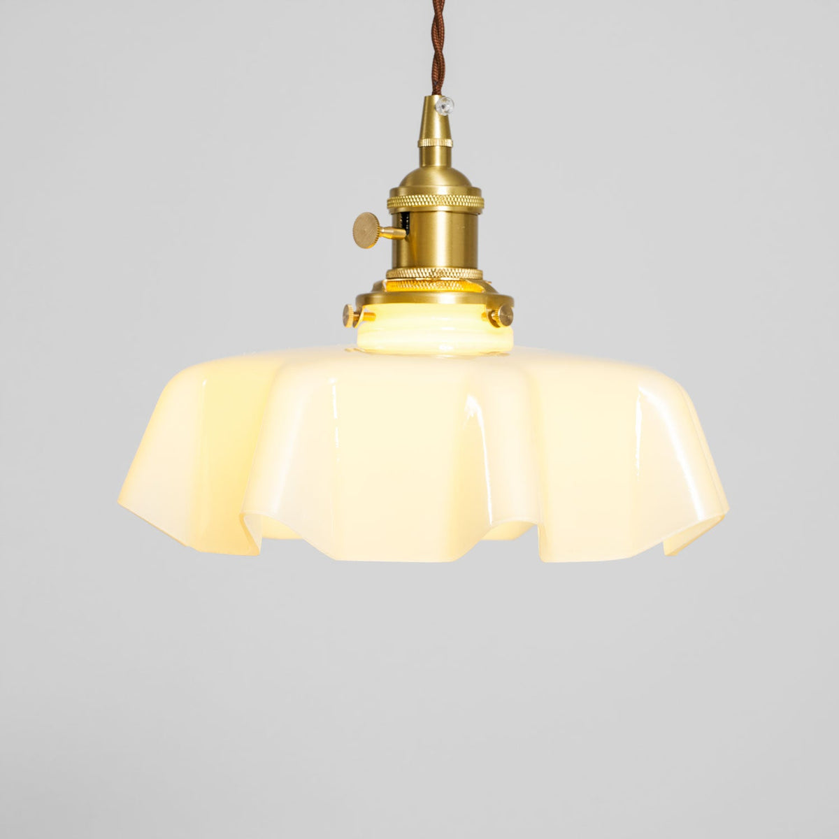 French Flower Pendant Light