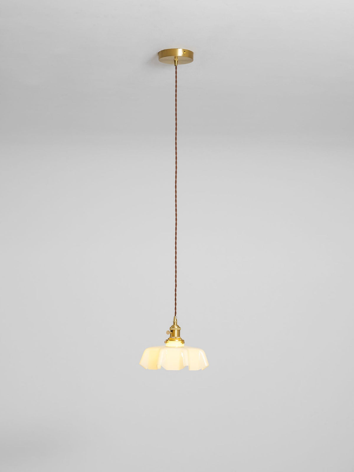 French Flower Pendant Light