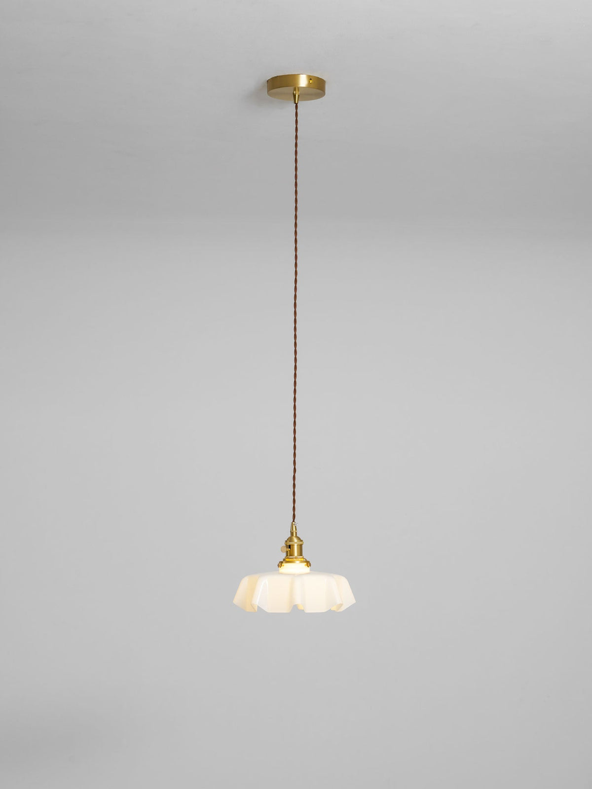 French Flower Pendant Light