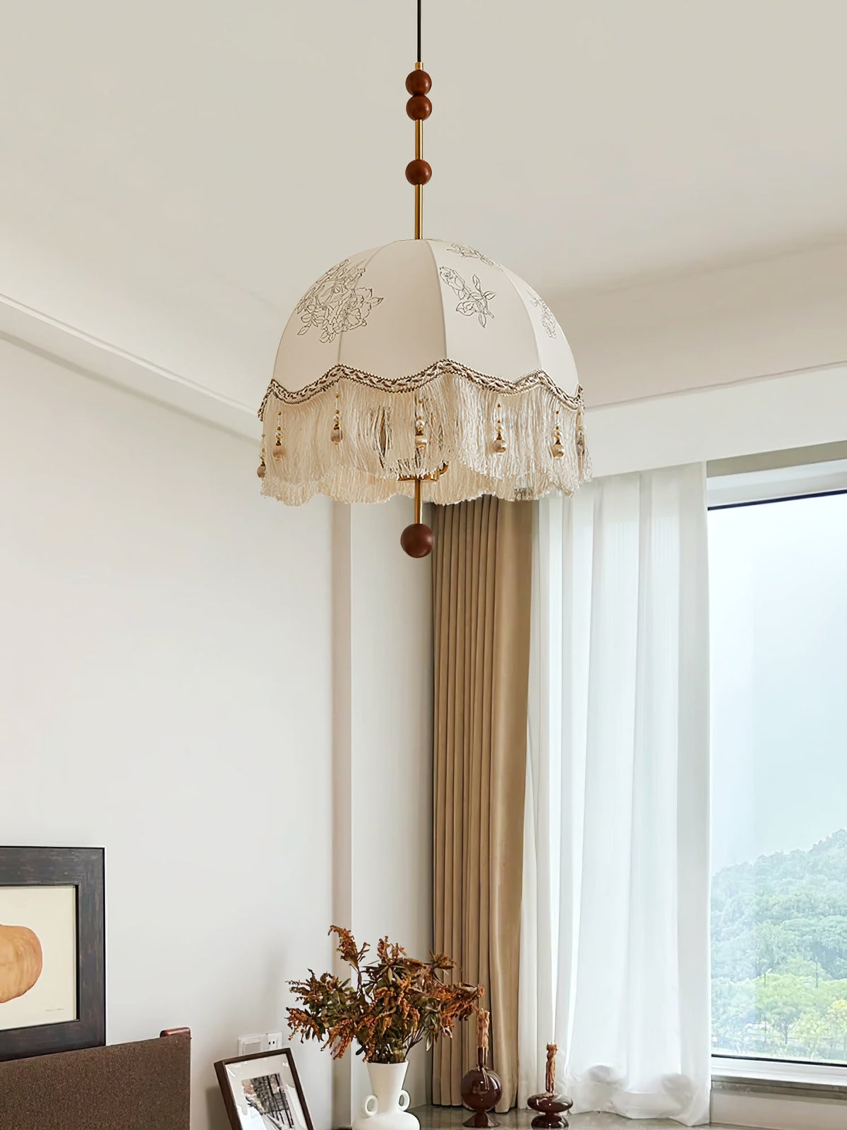 Frill Fringe Pendant Lamp