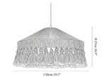 Fringe Jute Pendant Lamp