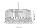 Fringe Jute Pendant Lamp