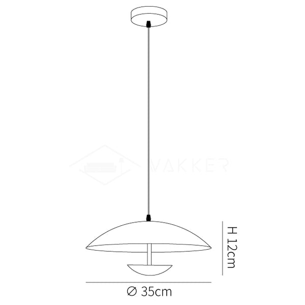 Frisbee Pendant Lamp