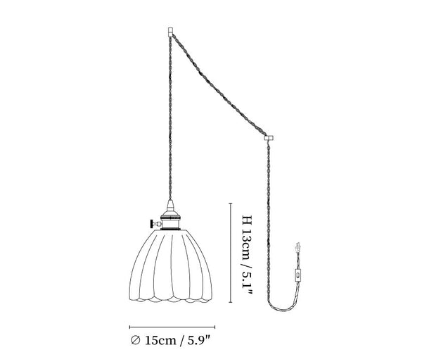 Fulbright Pendant Swag Light