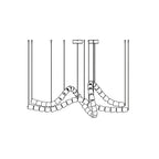 Gabriel Gold Chandelier