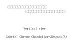 Gabriel Chrome Chandelier