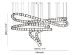 Gabriel Chrome Chandelier