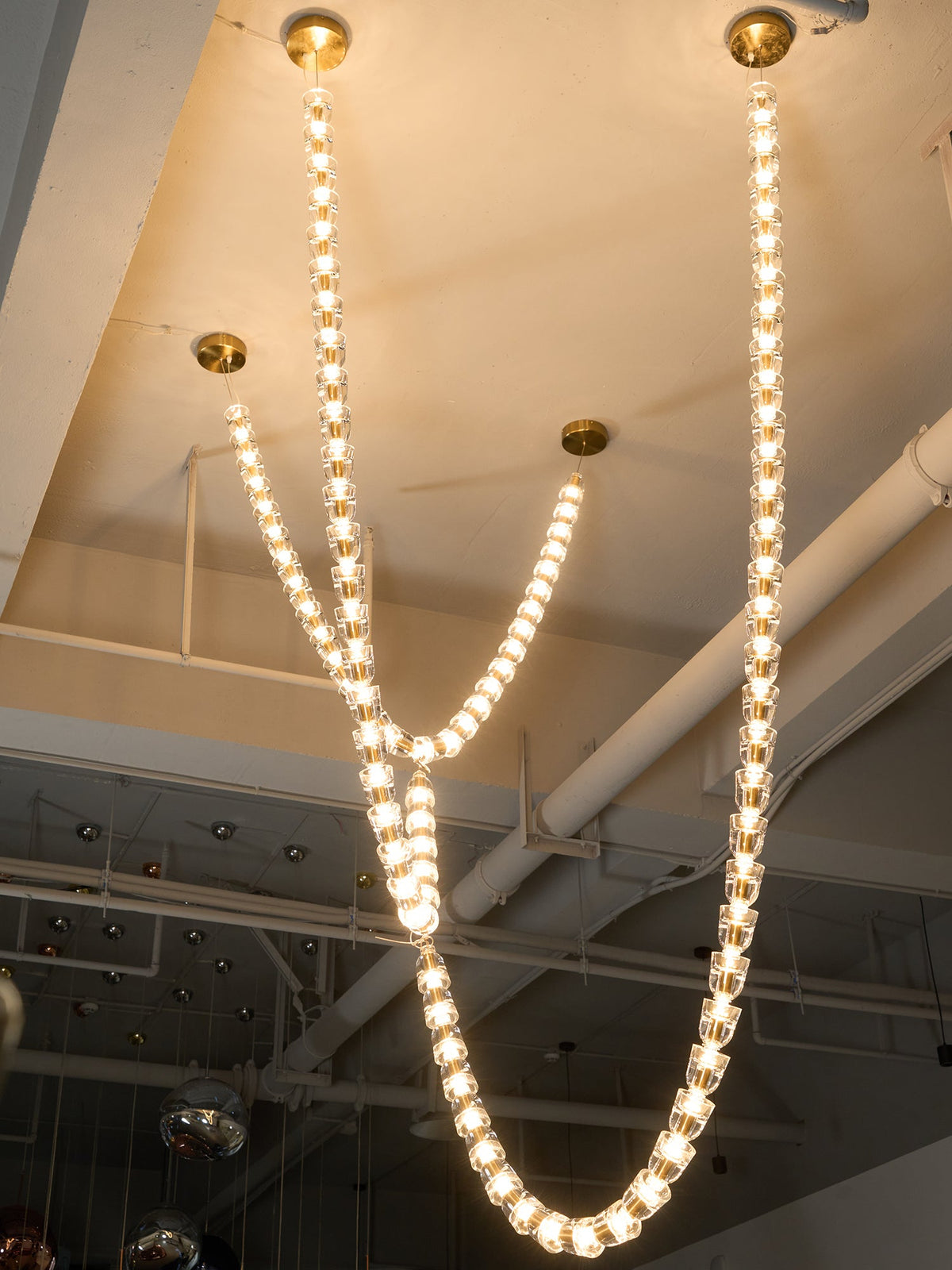 Gabriel Gold Chandelier