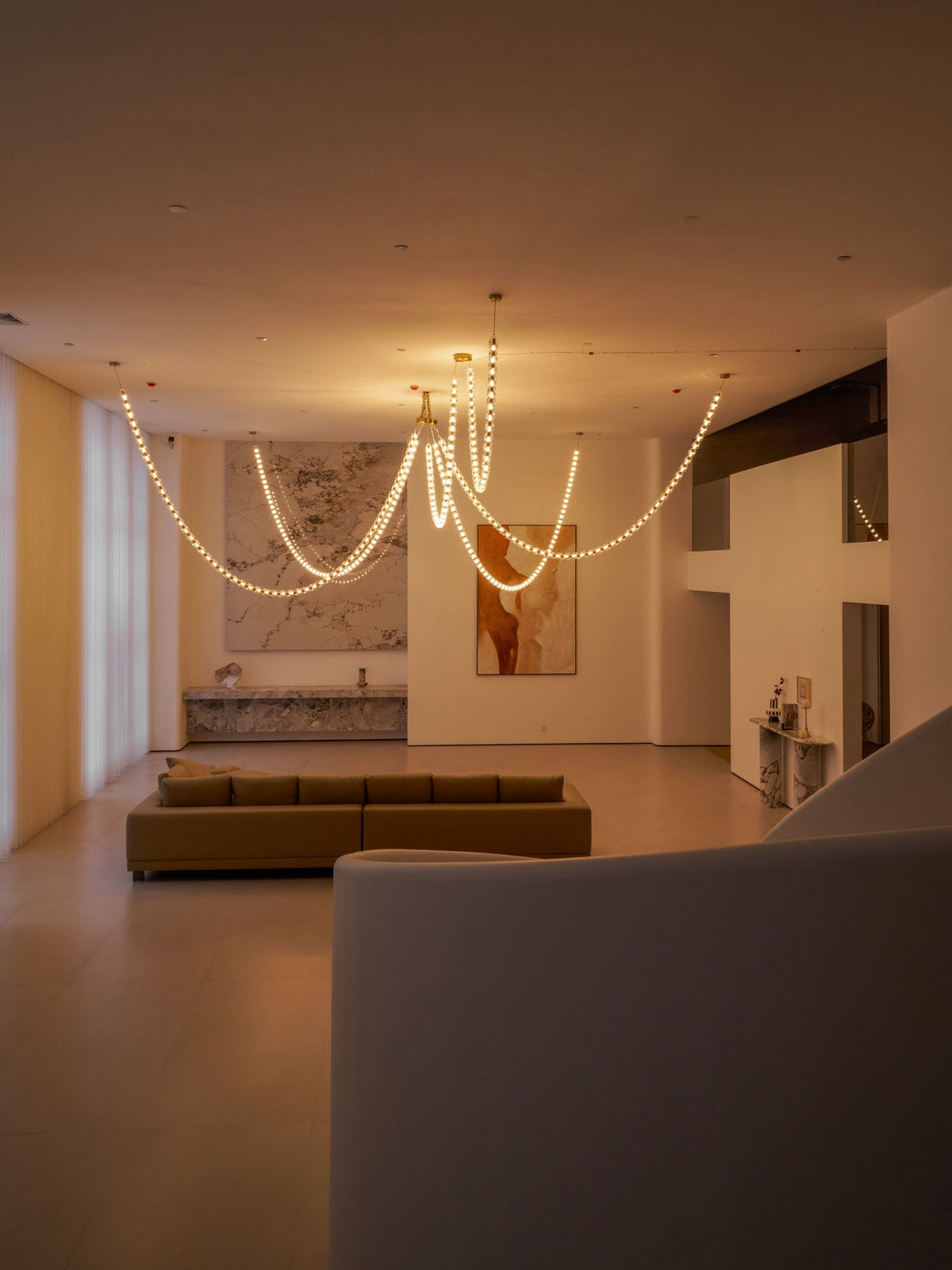 Gabriel Gold Chandelier