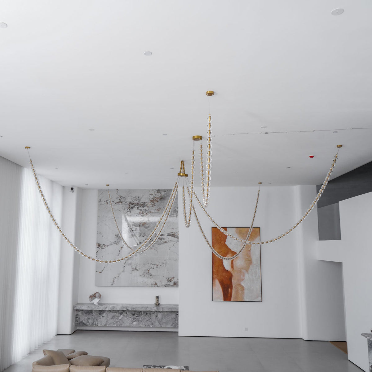 Gabriel Gold Chandelier