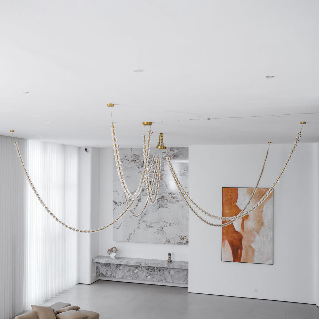 Gabriel Gold Chandelier