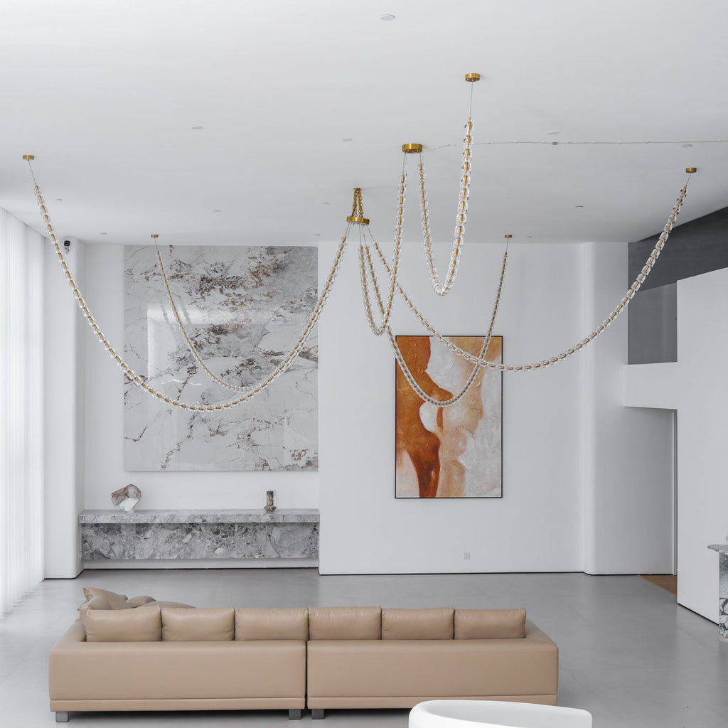 Gabriel Gold Chandelier