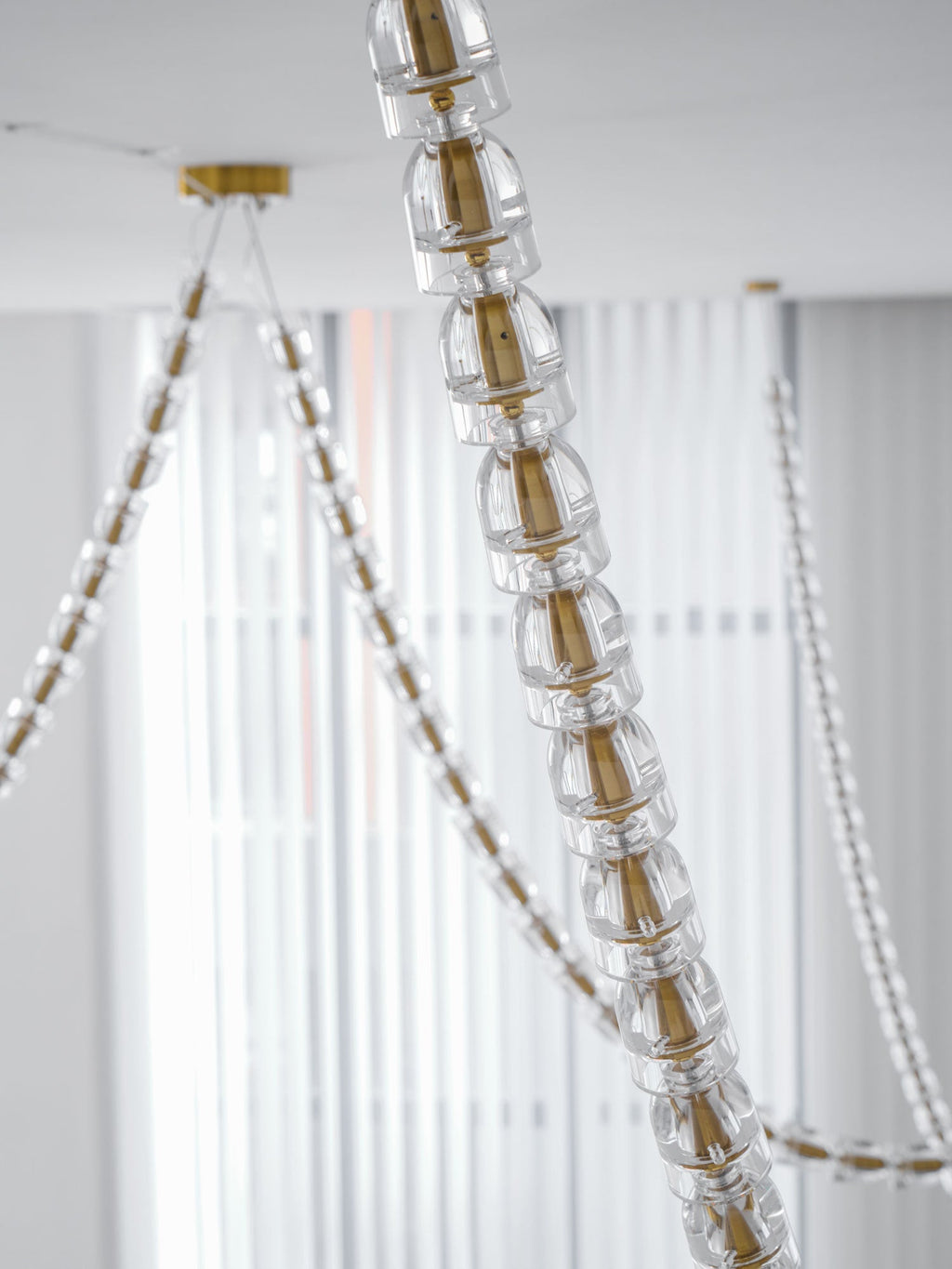 Gabriel Gold Chandelier