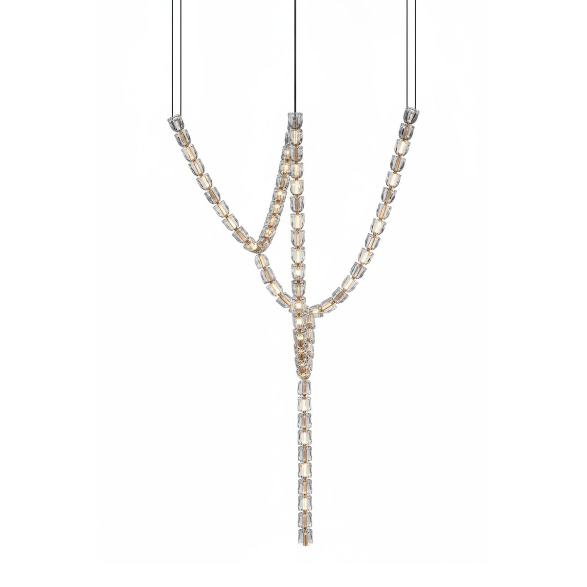 Gabriel Gold Chandelier
