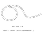Gabriel Gold Chandelier