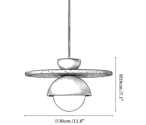 Gaia Orbit Pendant Lamp