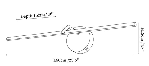 Galleria Slim Rechargeable Wall Light