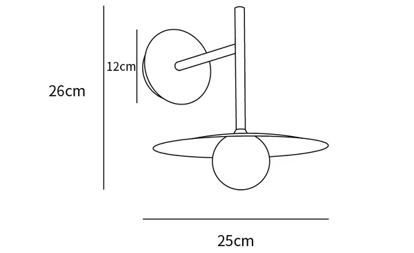 Gea Iron Wall Lamp