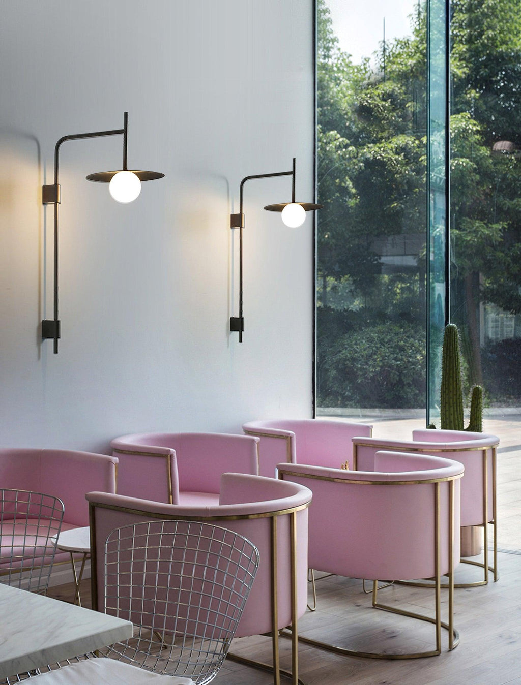 Gea Swing Arm Wall Lamp