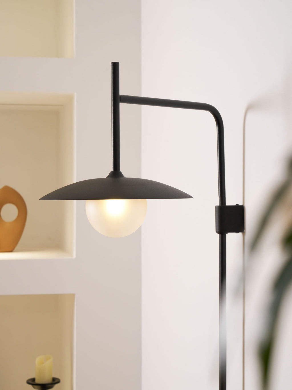 Gea Swing Arm Plug - in Wall Lamp