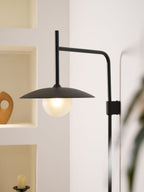Gea Swing Arm Plug - in Wall Lamp