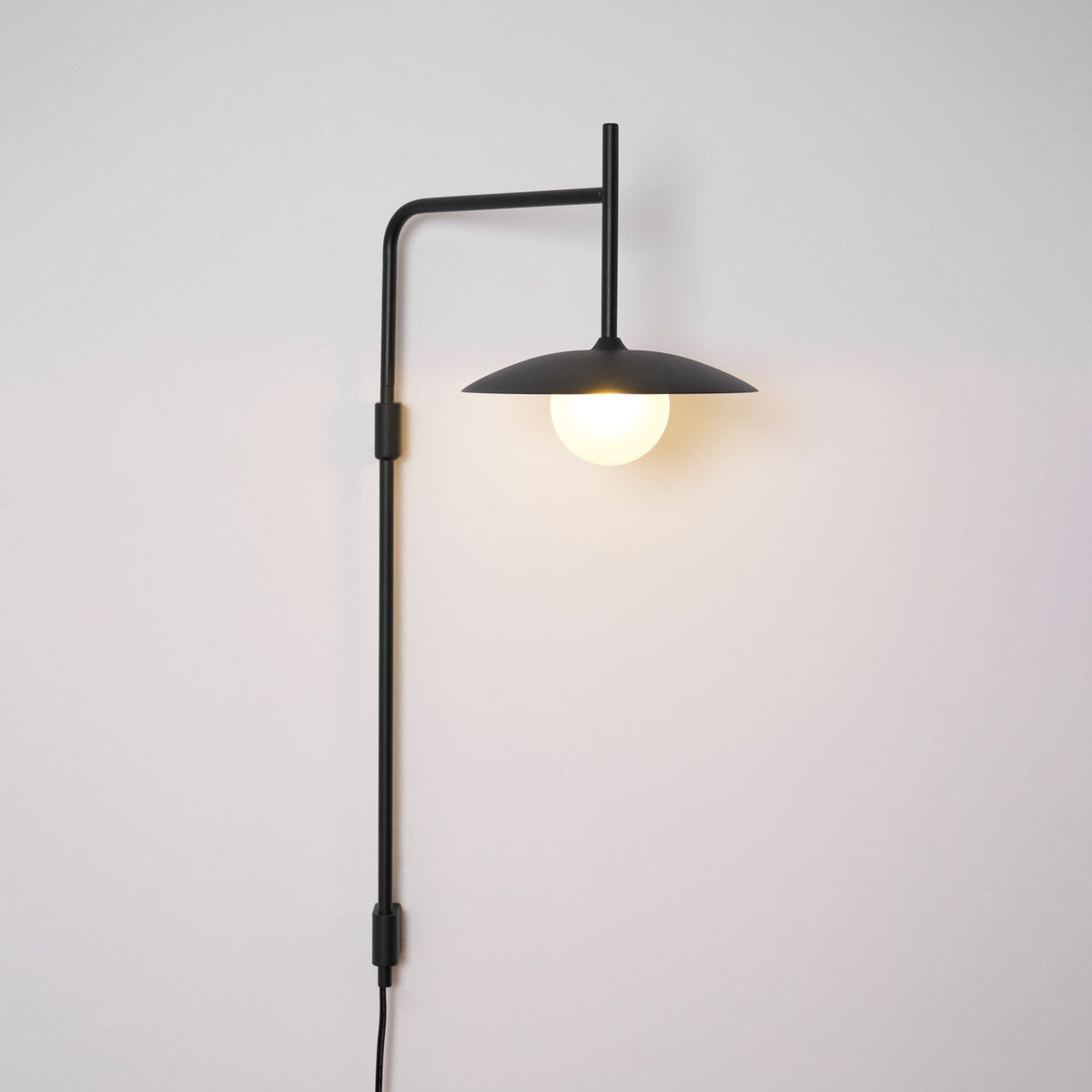 Gea Swing Arm Plug - in Wall Lamp