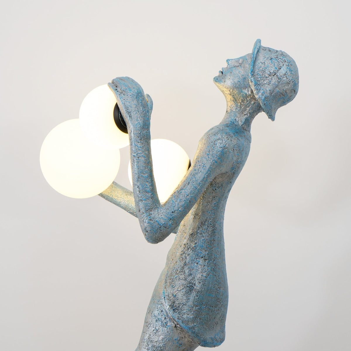 Gentleman Sculpture Floor Lamp