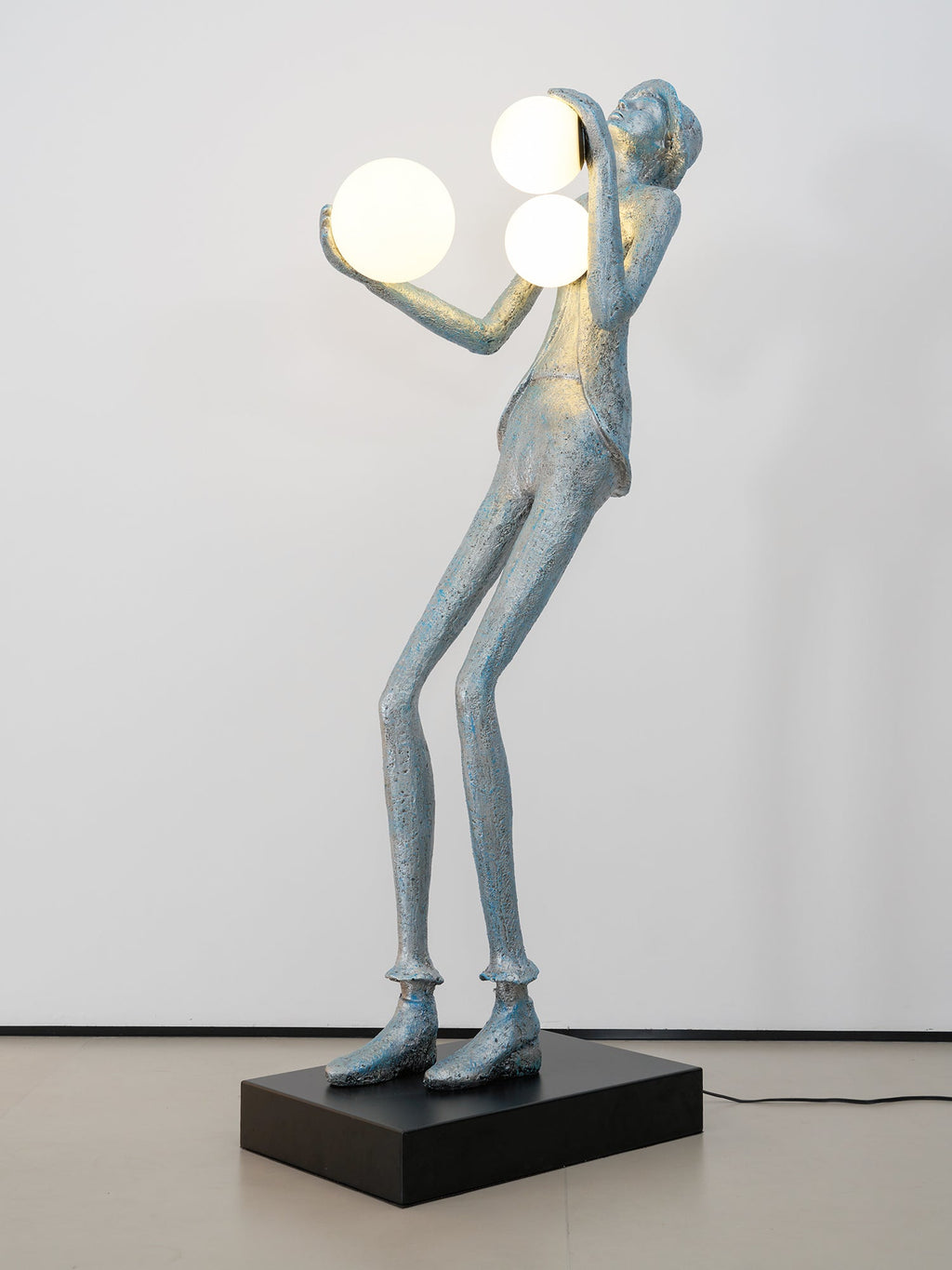 Gentleman Sculpture Floor Lamp