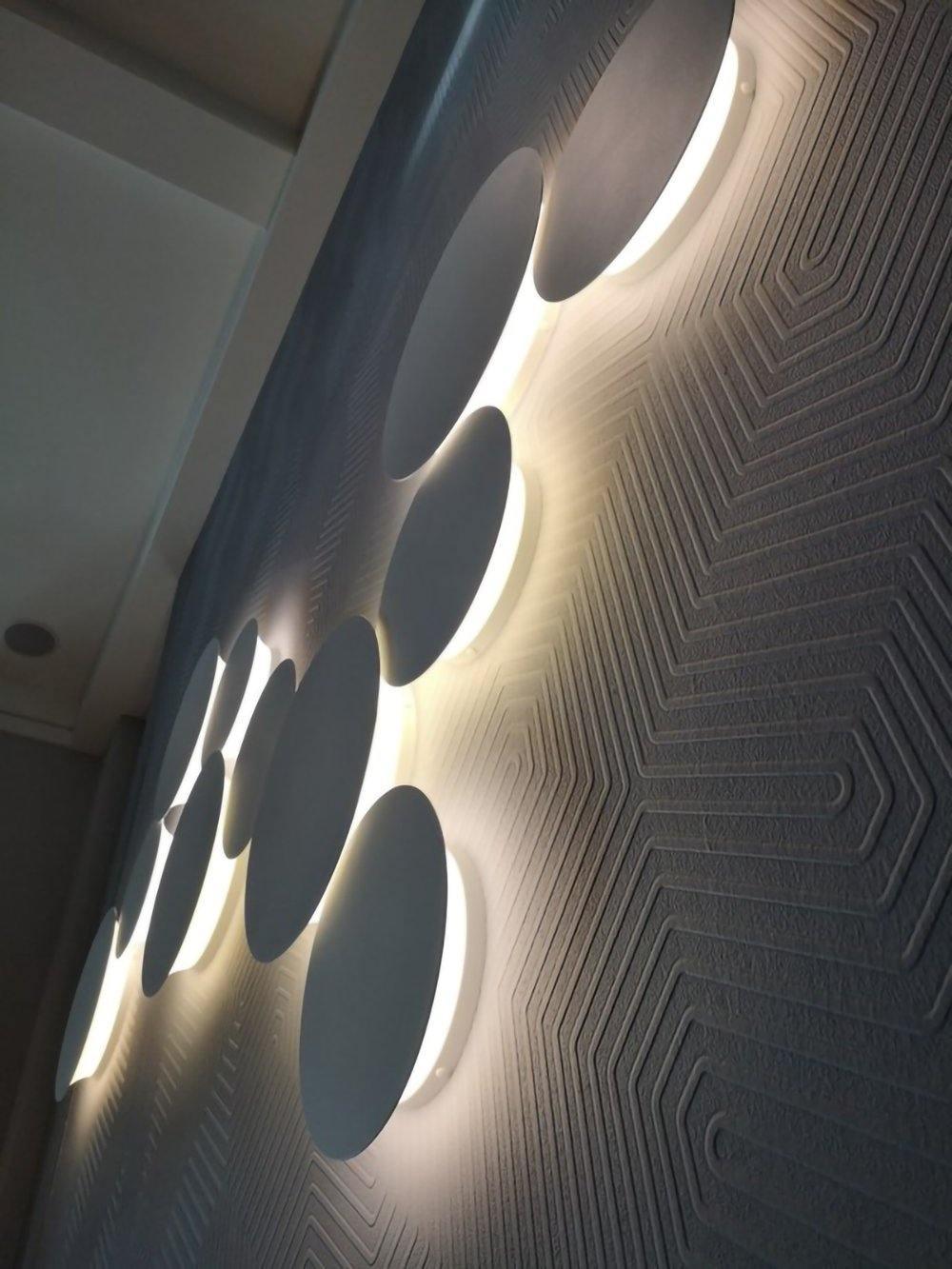 Superimpose Round Wall Lamp