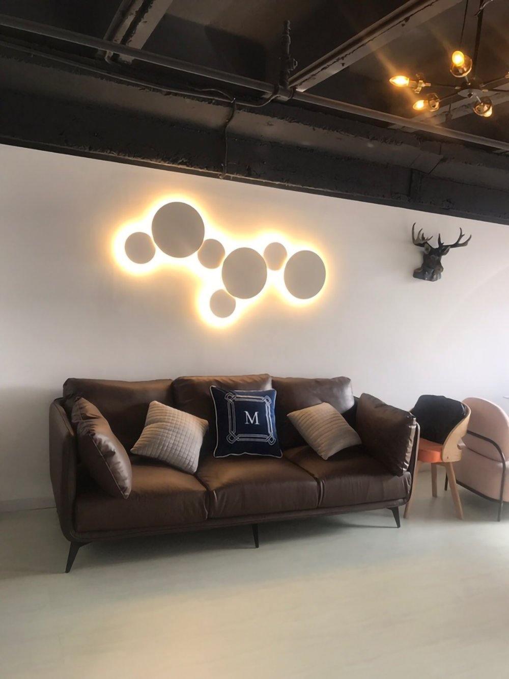 Superimpose Round Wall Lamp