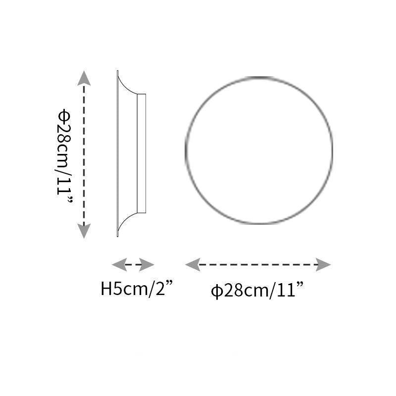 Superimpose Round Wall Lamp