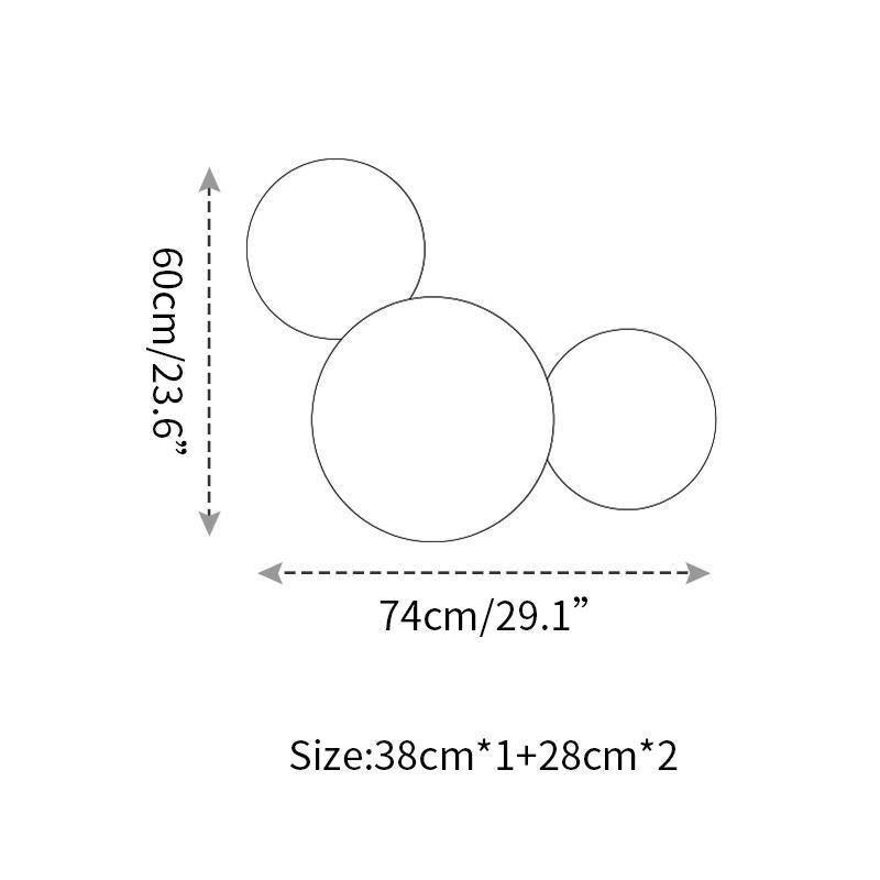 Superimpose Round Wall Lamp