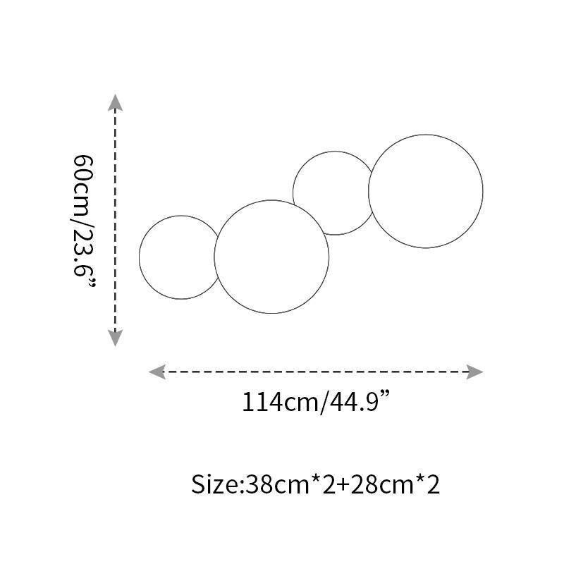 Superimpose Round Wall Lamp
