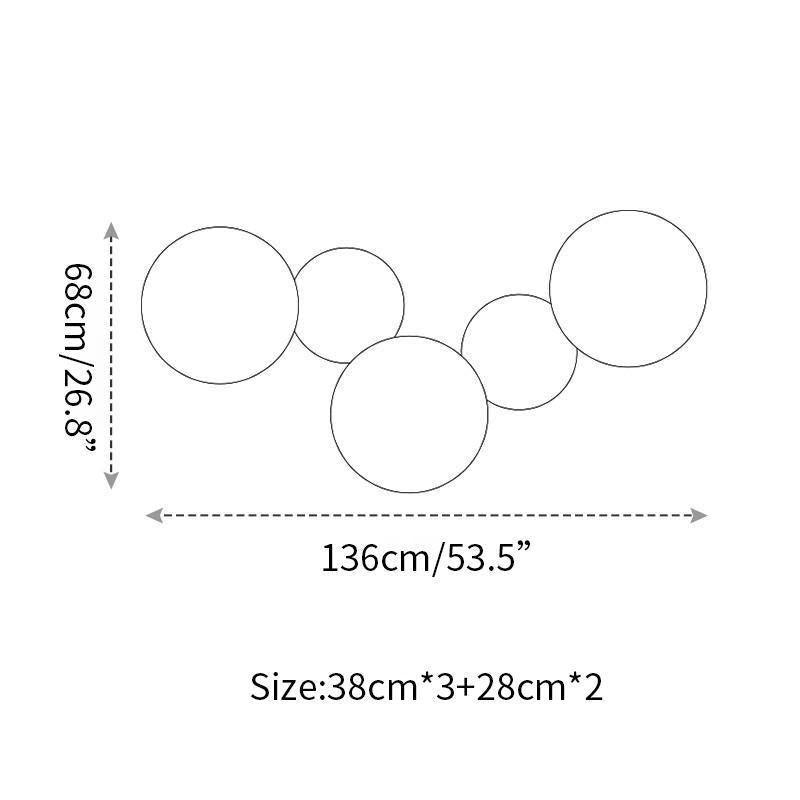 Superimpose Round Wall Lamp
