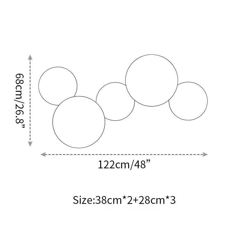 Superimpose Round Wall Lamp