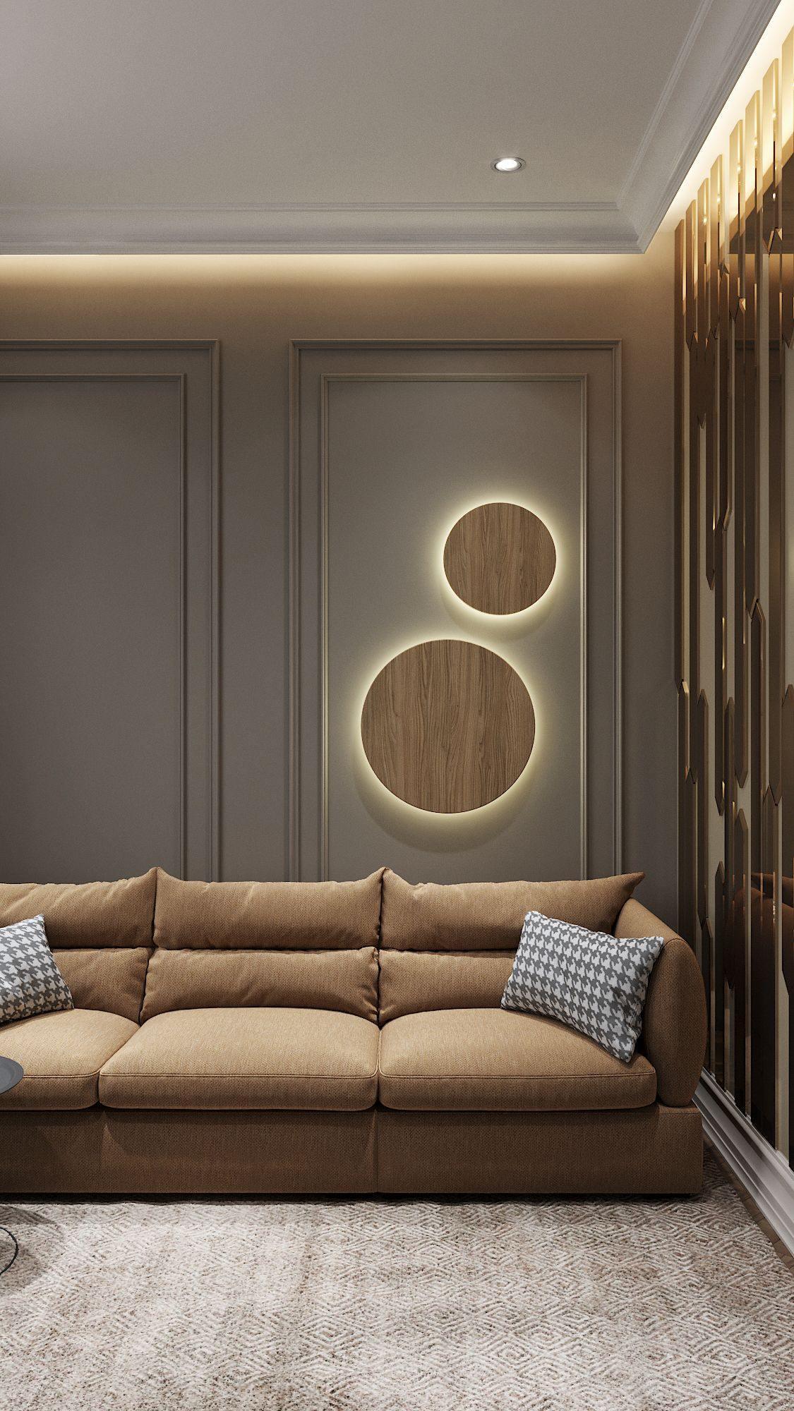 Superimpose Round Wall Lamp