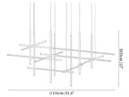 Geometric Linear Pendant Lamp